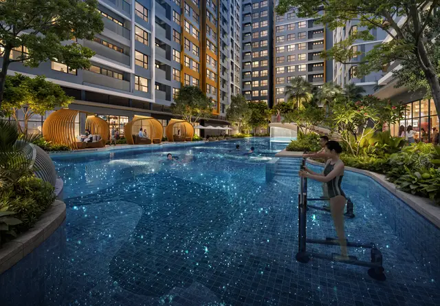 Hồ bơi Ánh sao buổi tối